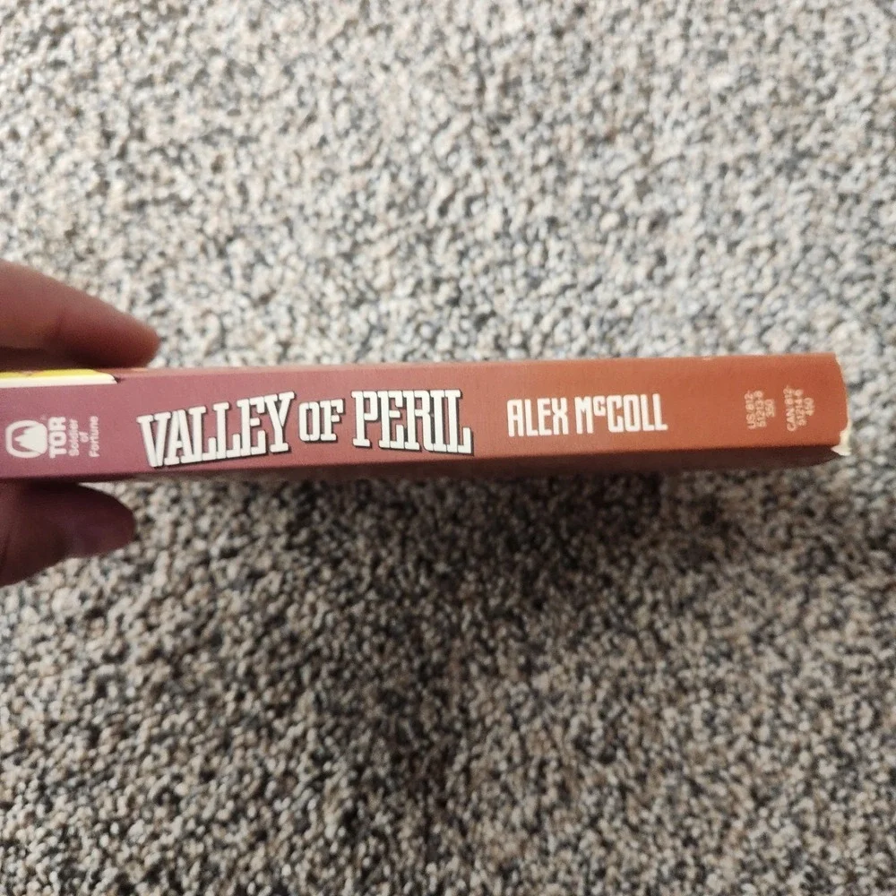 SOLDIER OF FORTUNE:‎ VALLEY OF PERIL By Alex Mccoll E4